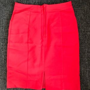 H&M Red Pencil Skirt.